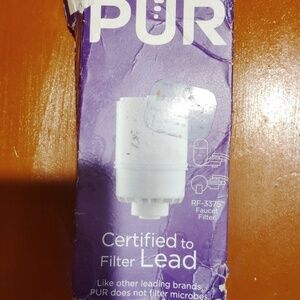 PUR Faucet Mount Replacement Filter 1-Pack, Genuine PUR Filter, 2-in-1 Powerful